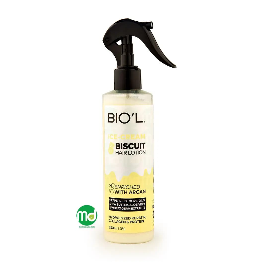 لوسیون مو بدون آبکشی بیول مدل مدل بستنی بیسکوئیتی 250ml