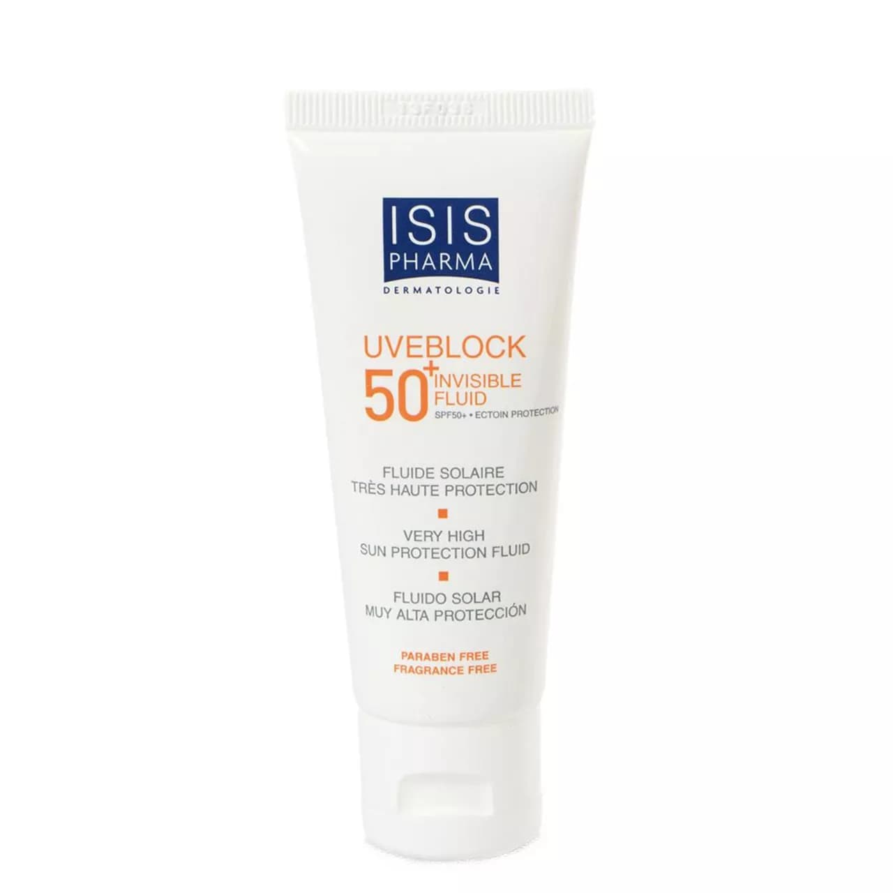 کرم ضد آفتاب بدون رنگ آیسیس فارما مدل Spf50 مناسب پوست های خشک و معمولی حجم 40 میلی لیتر