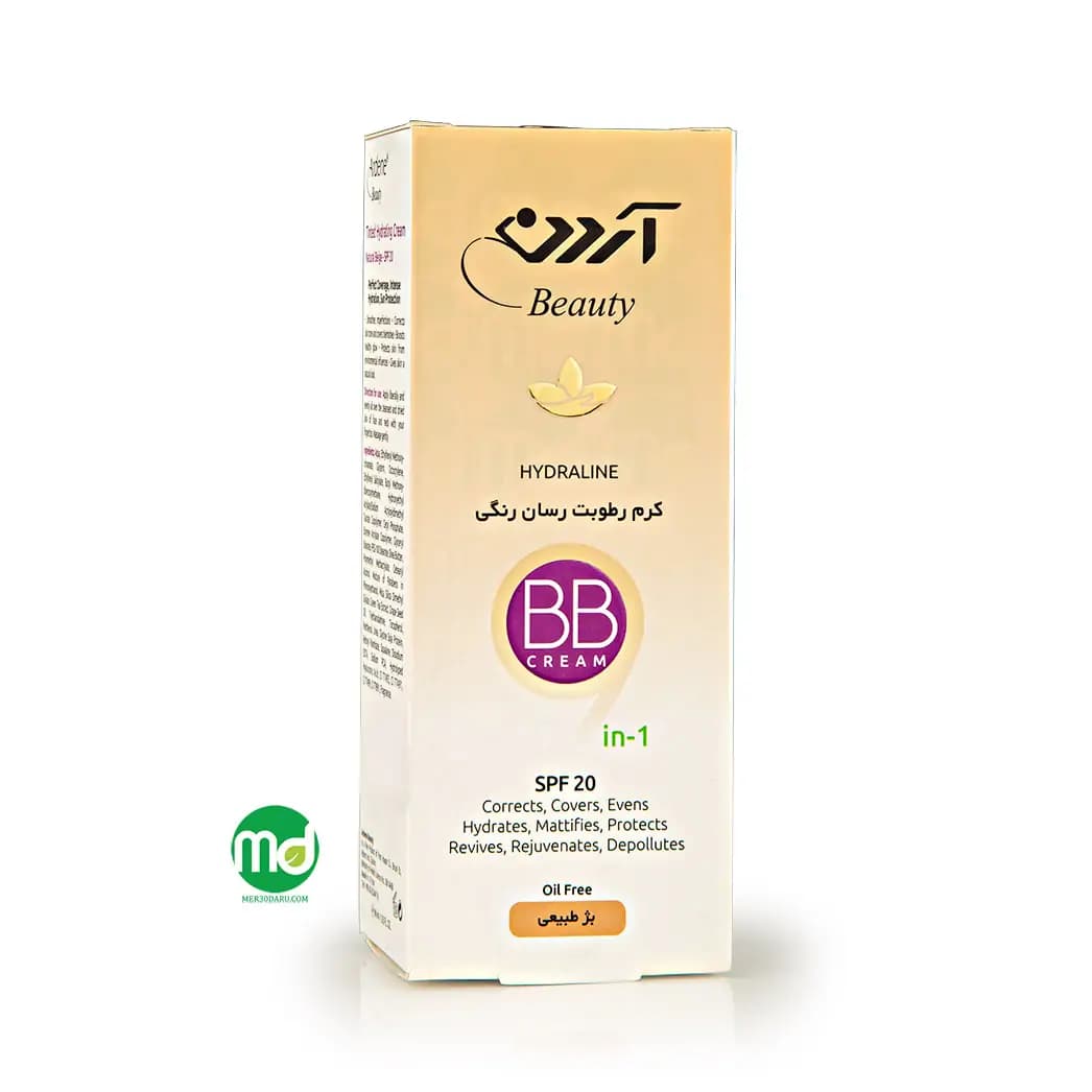 بی بی کرم مرطوب کننده رنگی آردن SPF 20 با چربی کنترل شده