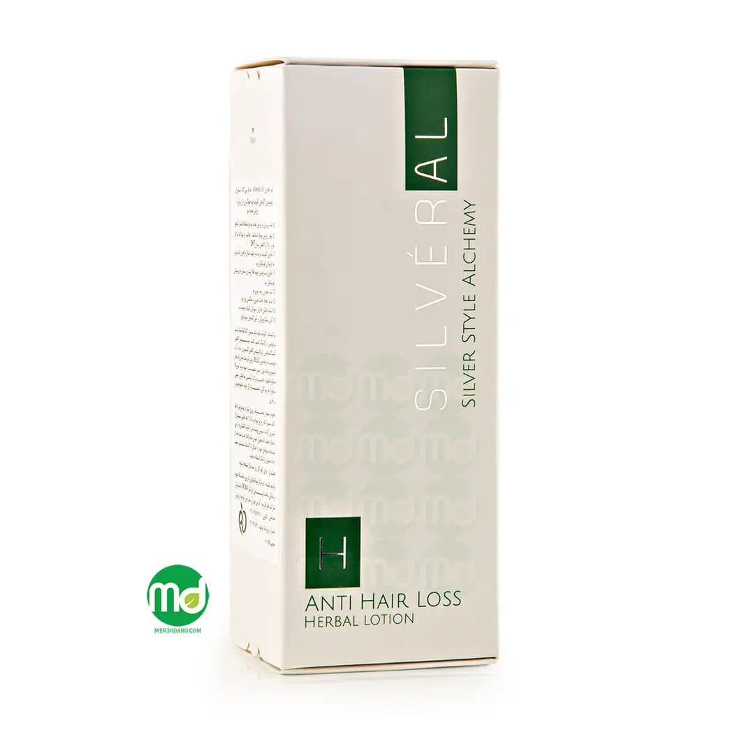لوسیون ضد ریزش سیلورال اچ موثر در رویش مجدد مو 60ml