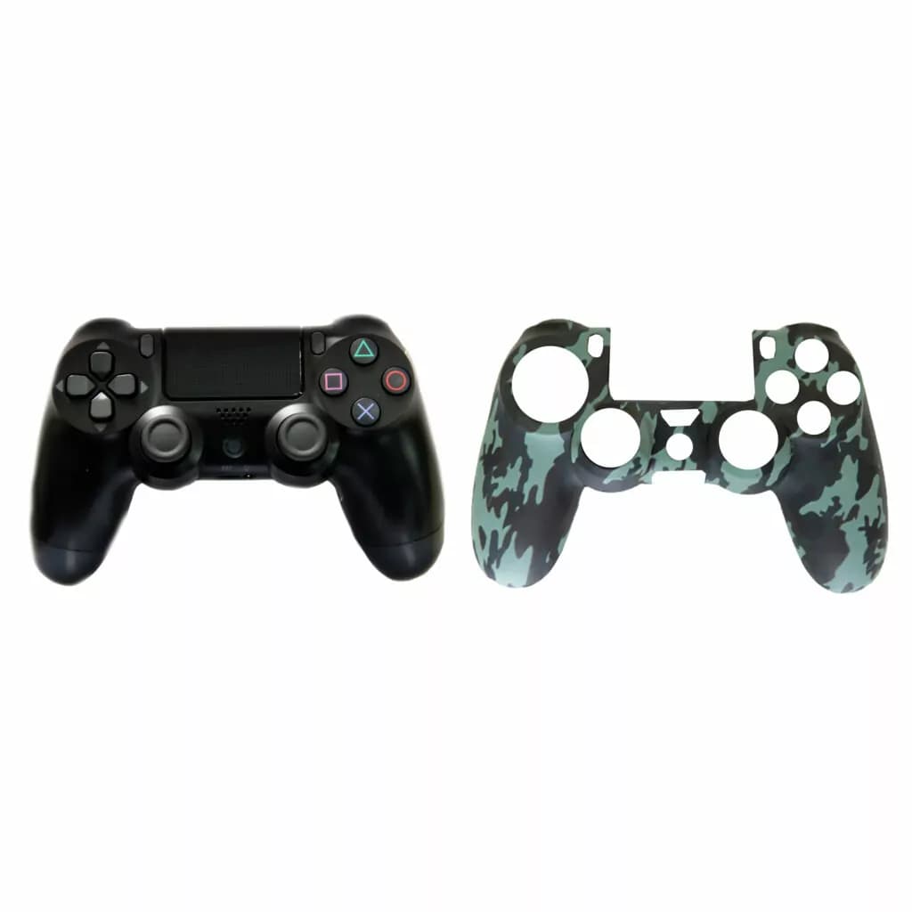 دسته بازی پلی استیشن 4 مدل DualShock سری 2021 به همراه محافظ