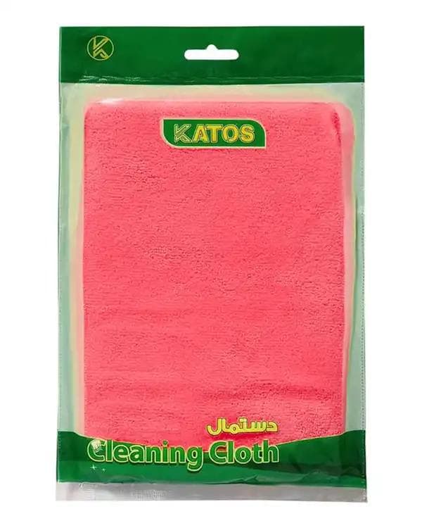 دستمال جادویی میکروفایبر حوله ای صورتی کاتوس Katos کد K148
