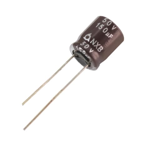خازن الکترولیتی 150uF / 50V کره ای مارک SAMYOUNG