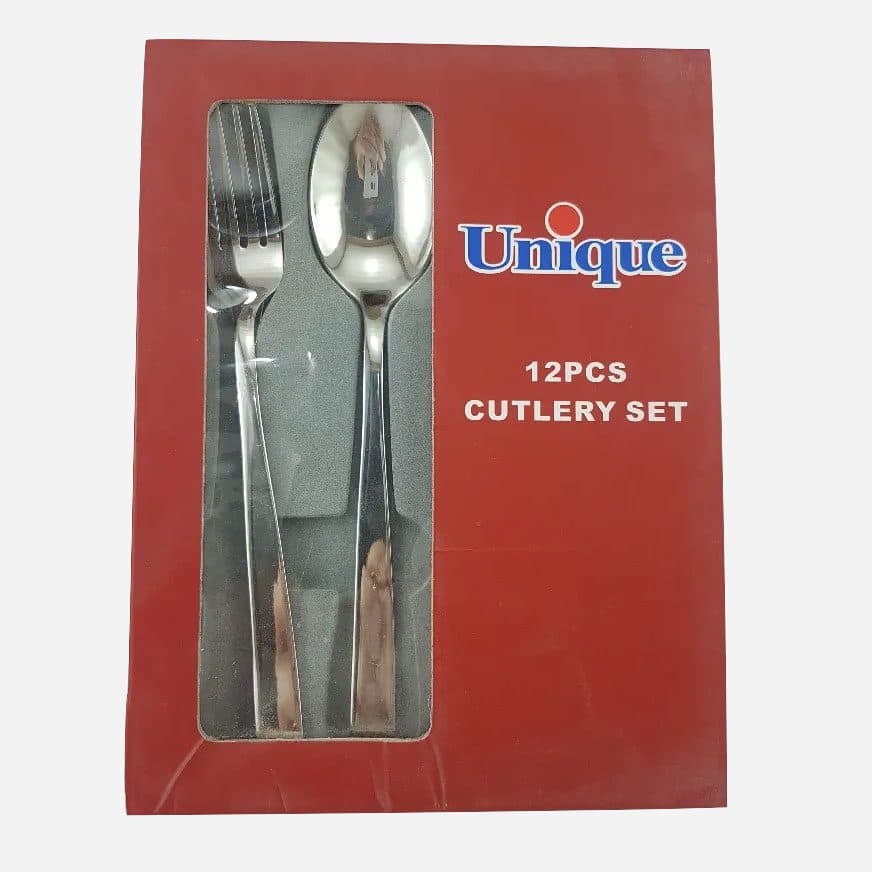 ست قاشق چنگال یونیک 12 پارچه 8516-s