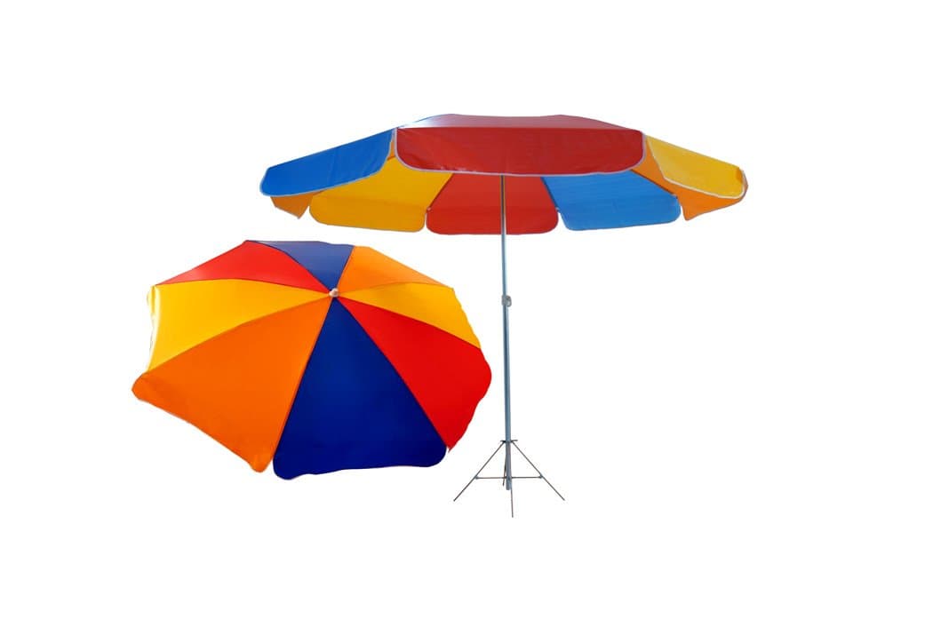 سایبان چتری 2 متری (Strandparasol) پارچه شمعی