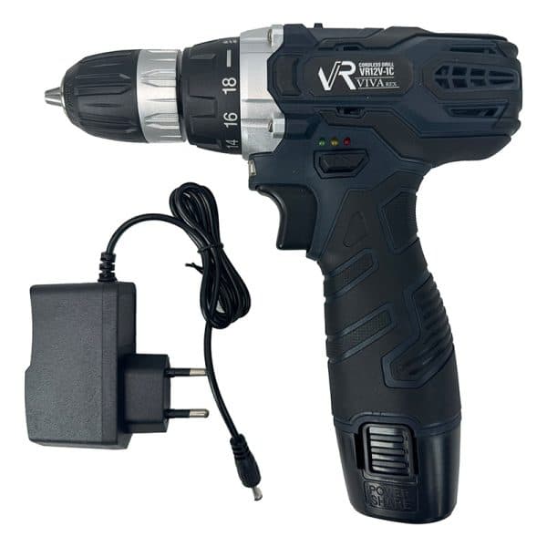 دریل پیچ گوشتی شارژی 12ولت ویوارکس مدل VR12V-1Cبا گارانتی