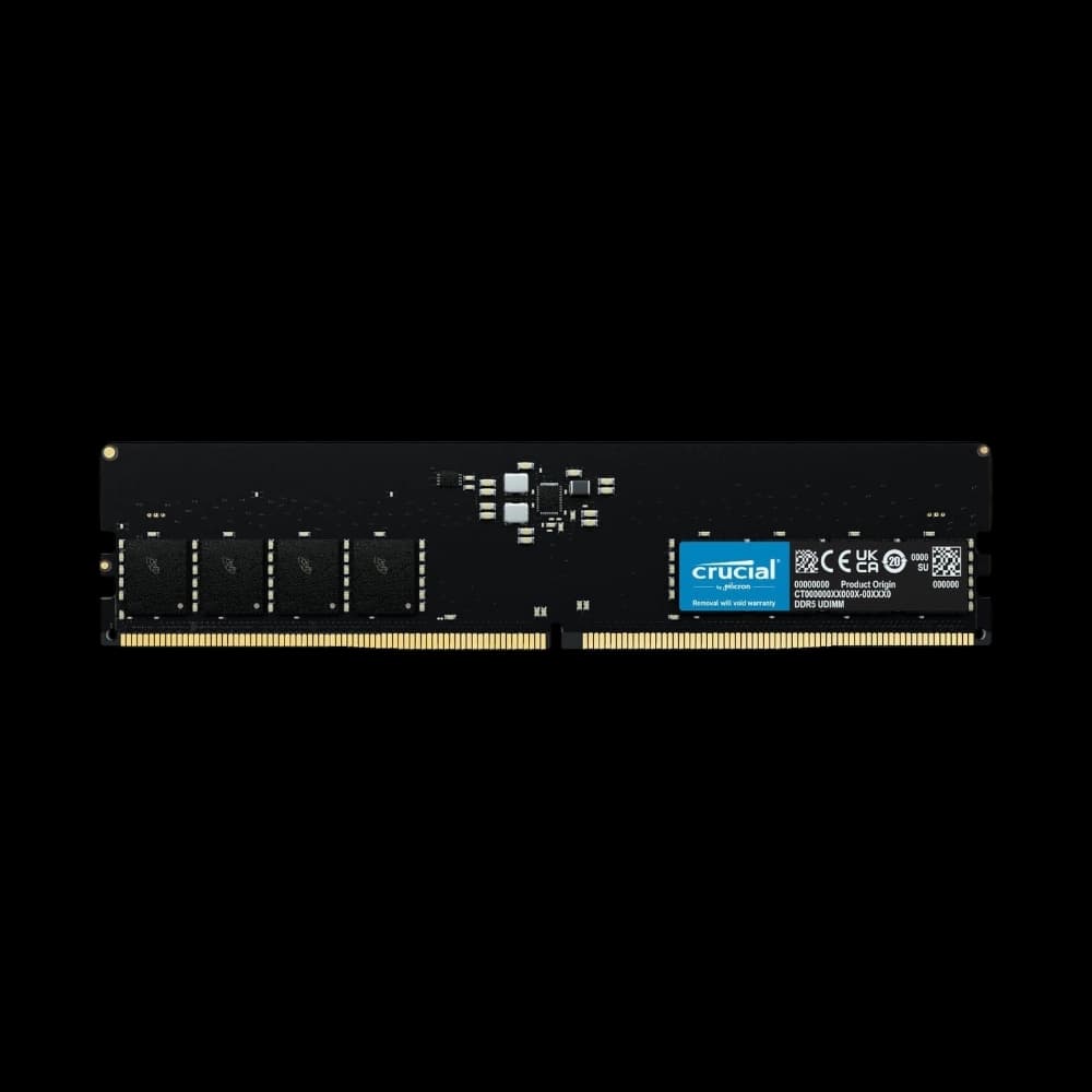 رم لپ تاپ کروشیال 16 گیگابایت تک ماژول DDR5 CL40 باس 4800