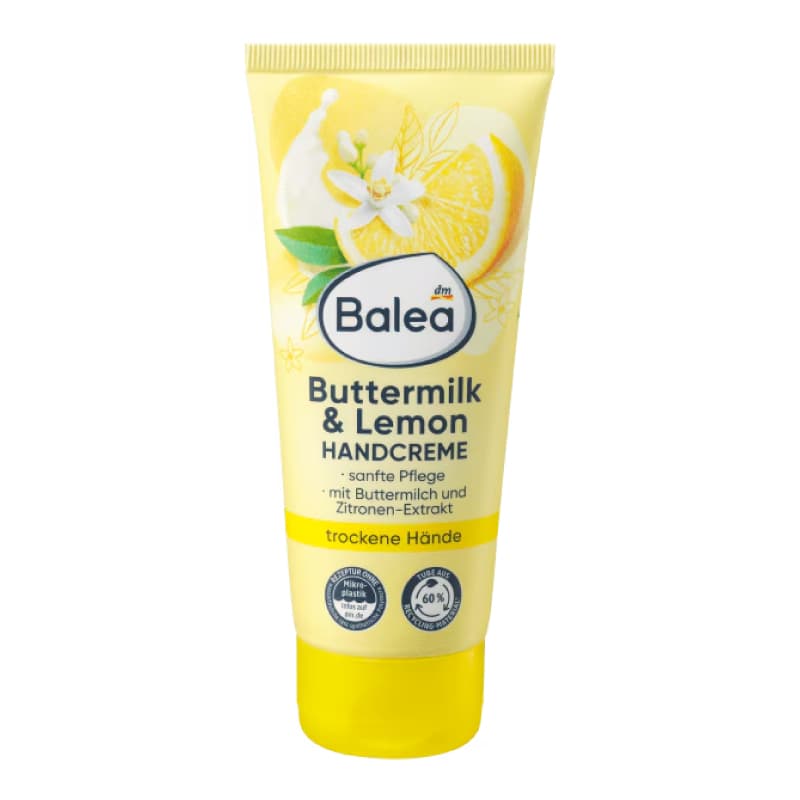 کرم دست کره شیر و لیمو Buttermilk & Lemon باله آ Balea