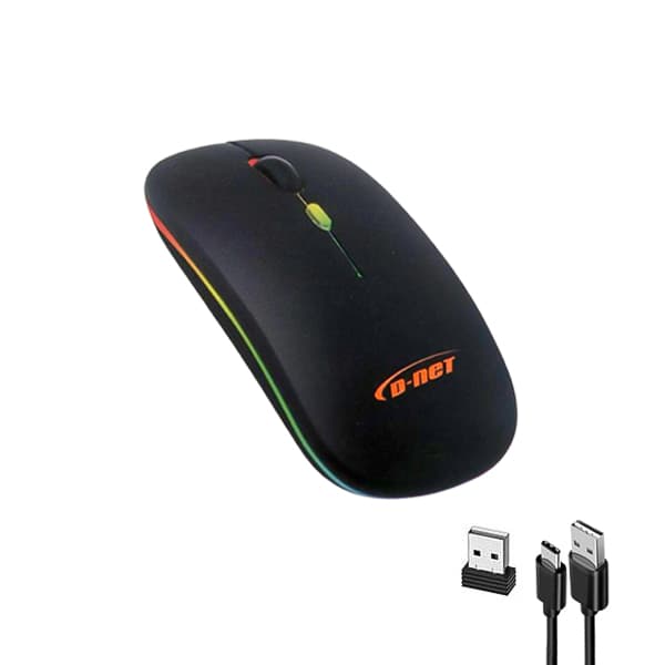 ماوس Bluetooth & wireless سایلنت شارژی دی نت مدل DT-988
