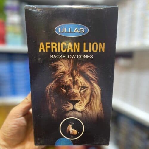 فروش عمده پک 12 عددی عود آبشاری شیر افریقاییAFRICAN LION برند اولاس (ULLAS)