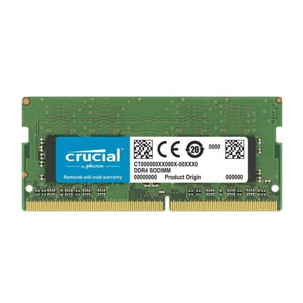 رم لپ تاپ کروشیال 8 گیگابایت تک ماژول DDR4 CL22 باس 3200