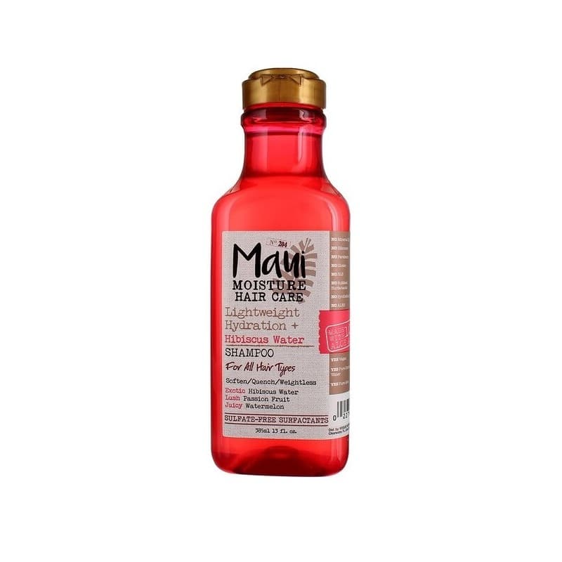 شامپو مائویی مو بدون سولفات مدل Hibiscus Water 385 میل
