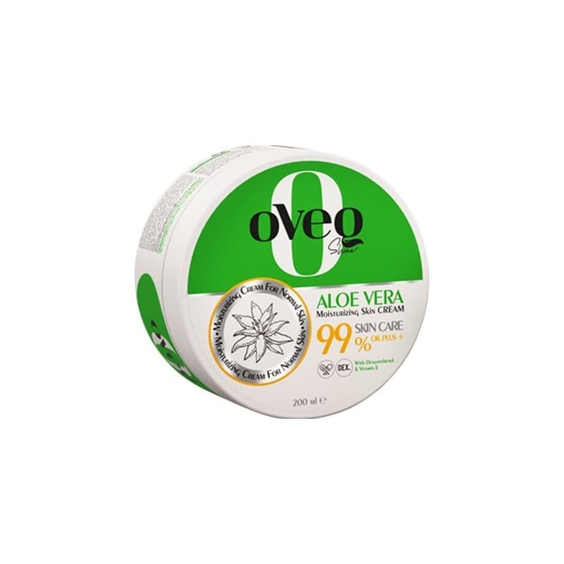کرم مرطوبکننده و آبرسان اوک شاین کاسهای مدل Aloe Vera حجم 200 میل