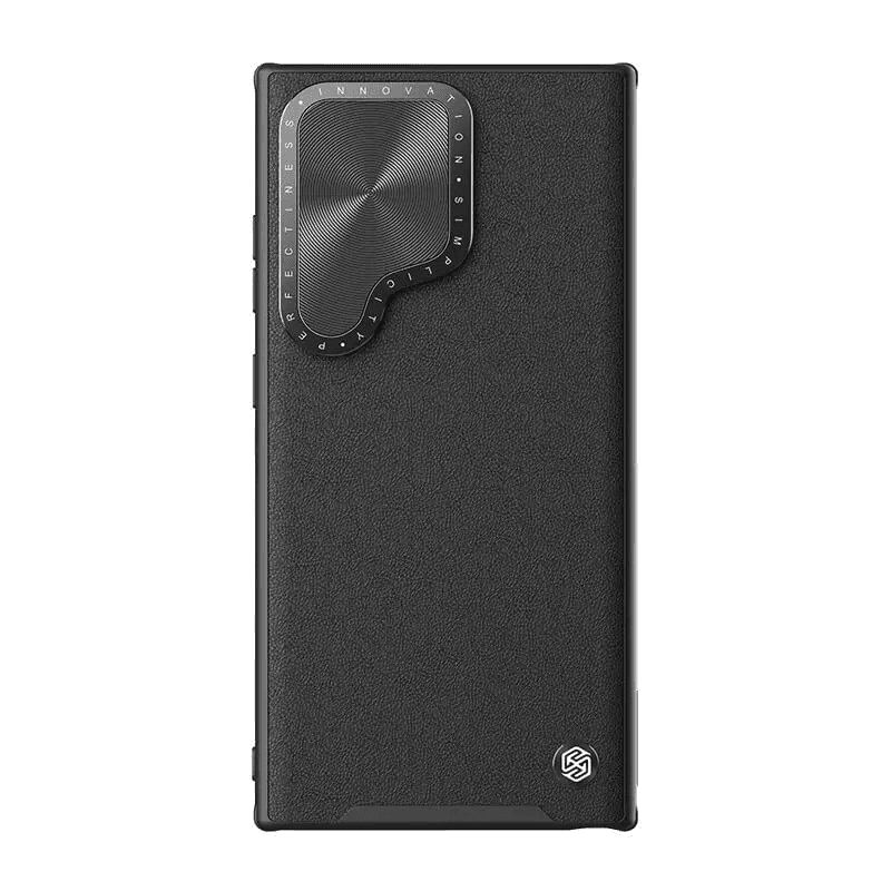 کاور گوشی سامسونگ Galaxy S24 Ultra نیلکین مدل Camshield Prop Leather