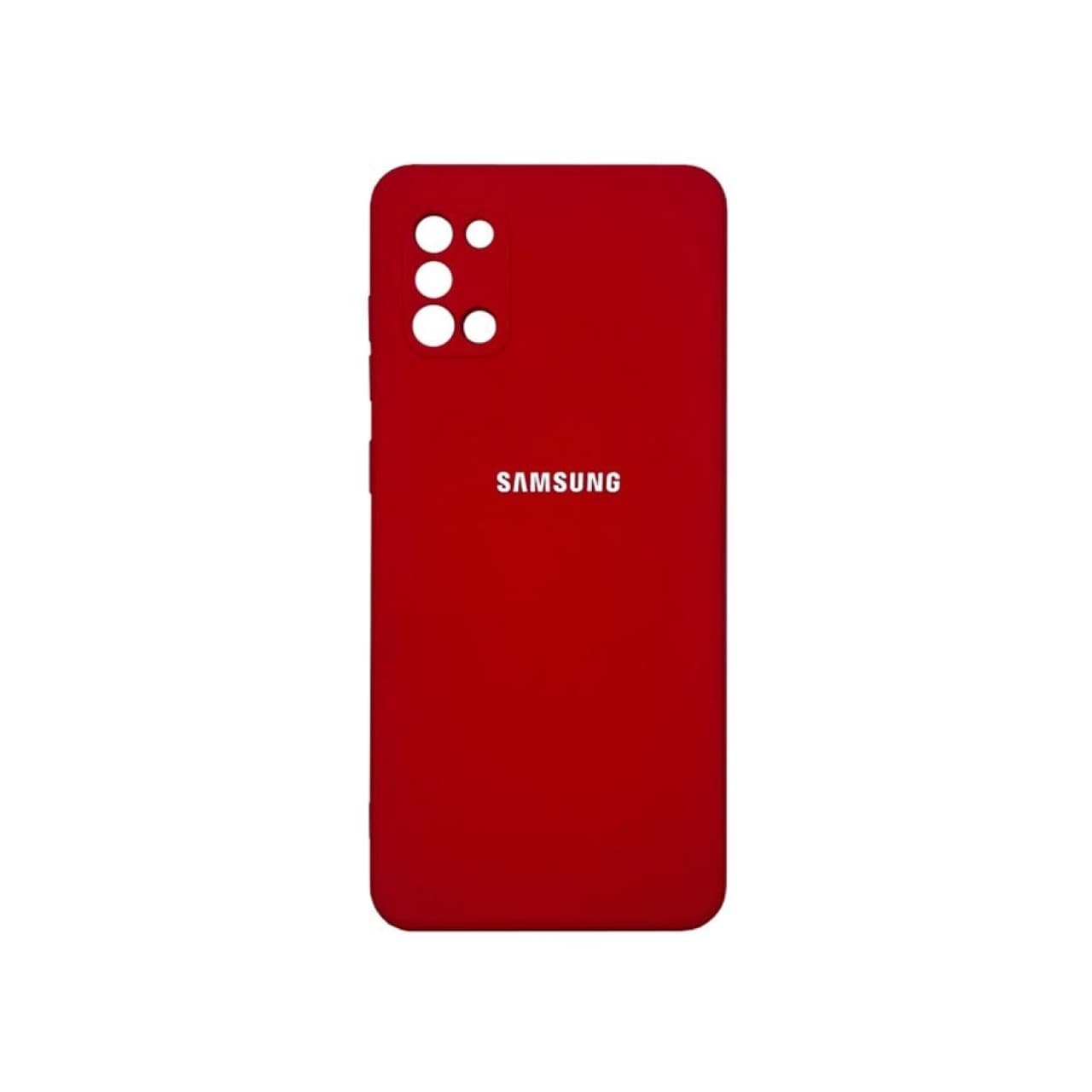 کاور مدل سیلیکون محافظ لنزدار مناسب برای گوشی موبایل سامسونگ Galaxy A31