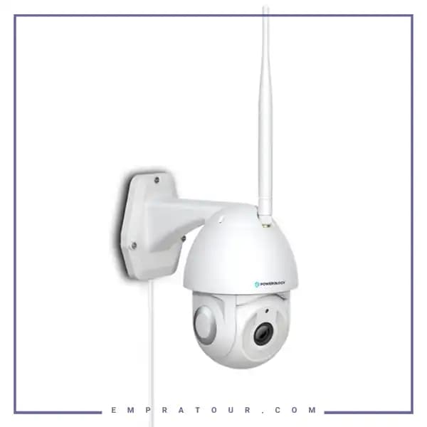 دوربین نظارتی هوشمند 360 درجه پاورولوژی Powerology WiFi Smart Outdoor Camera 360 PSOWC360WH