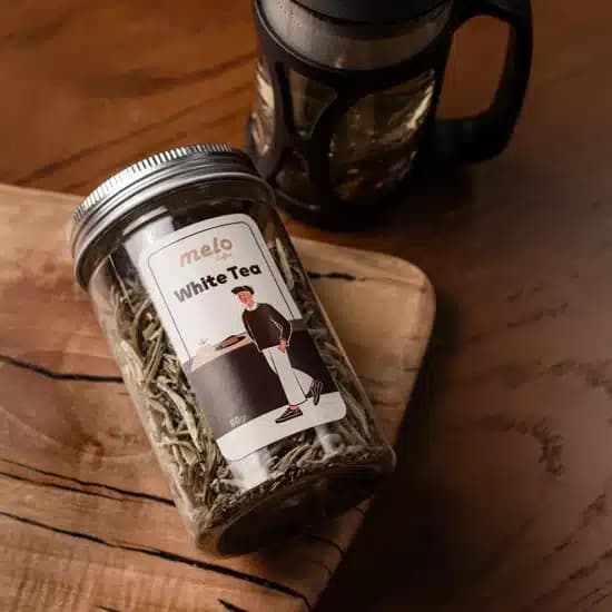 چای سفید سوزنی ملو (80 گرمی)