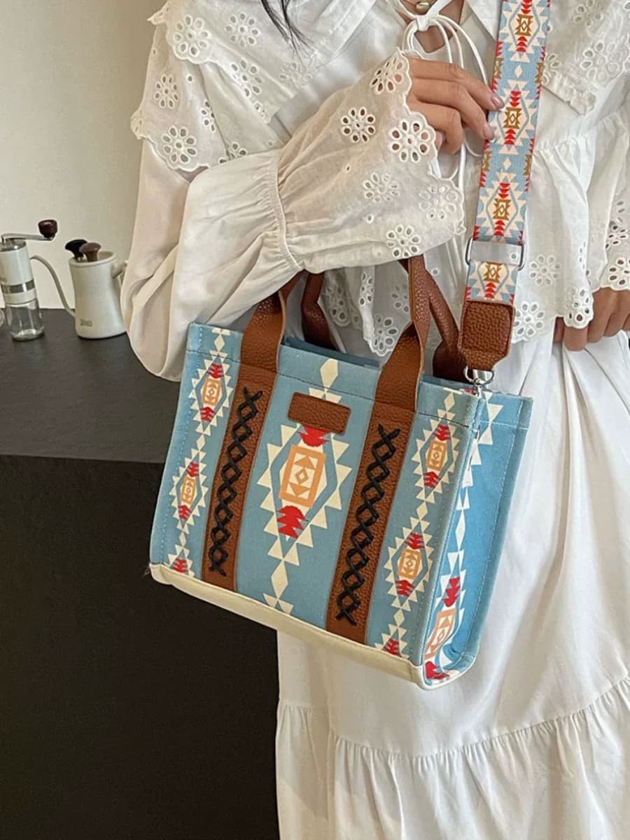 کیف دستی و دوشی کنفی دخترانه و زنانه کد 2882