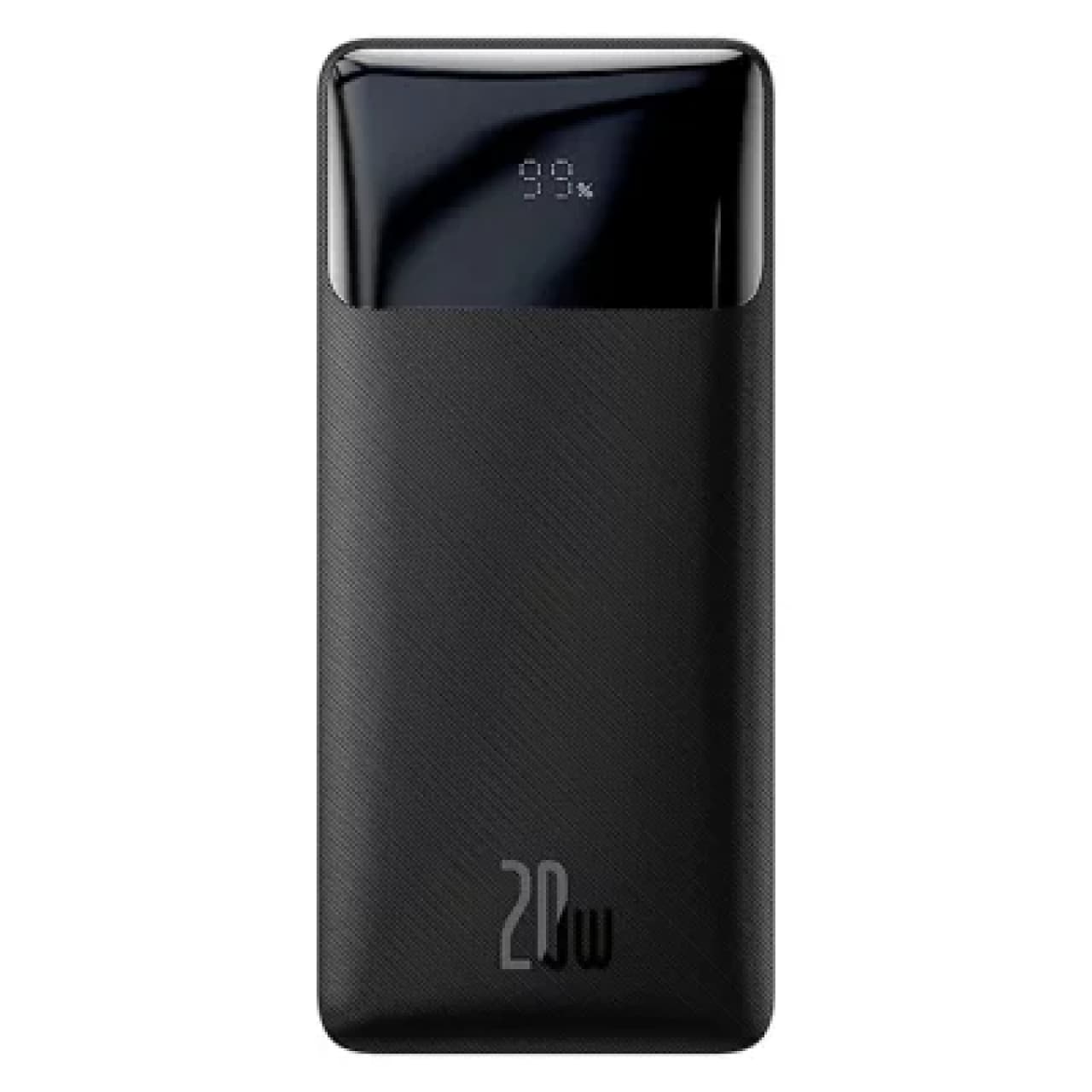 پاوربانک بیسوس مدل Bipow Digital display fast charge Display 20W black OE ظرفیت 30000 میلی آمپر ساعت
