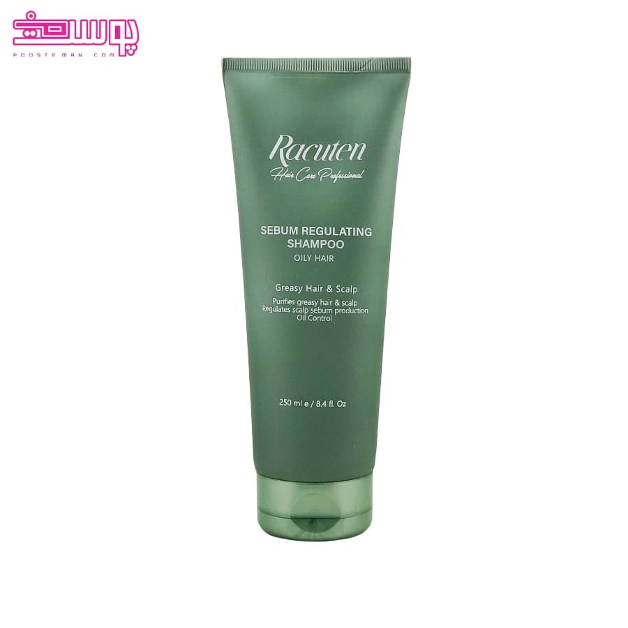 شامپو متعادل کننده چربی پوست و موی سر چرب راکوتن حجم 250ml