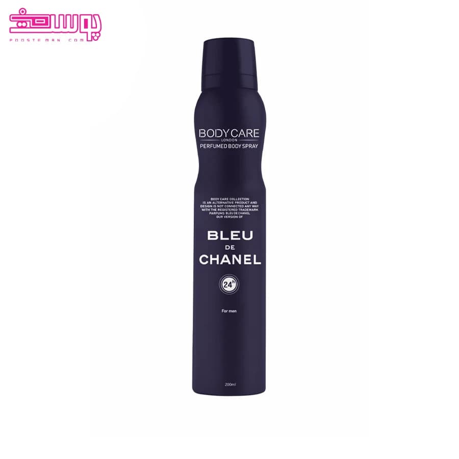 اسپری مردانه بلو د شنل بادی کر حجم 200ml