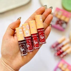 پک رژلب مایع 4 عددی خرسی