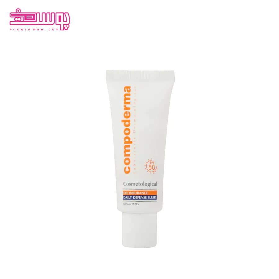 کرم ضد آفتاب دور چشم کامپودرما مدل Eye insurance SPF 50 حجم 40ml