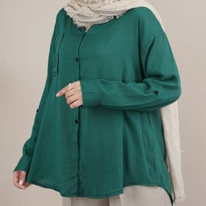 شومیز مانتویی ژاکلین پاد