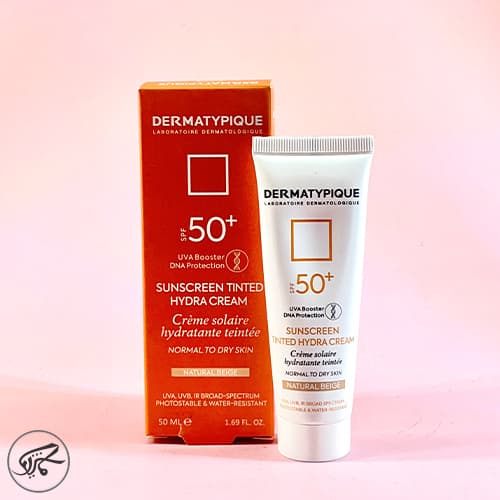 کرم ضدآفتاب رنگی پوست نرمال تا خشک درماتیپیک (بژطبیعی)Dermatypique Spf50