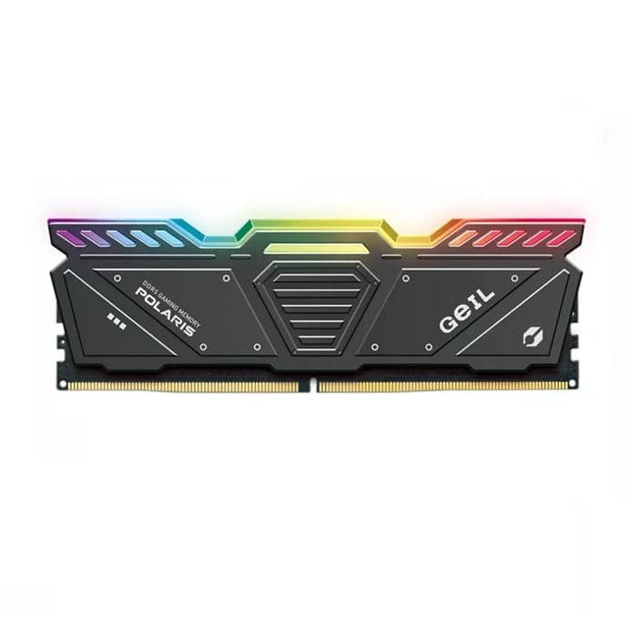 رم کامپیوتر DDR5 تک کاناله 6000 مگاهرتز CL38 گیل Polaris RGB ظرفیت 16 گیگابایت(آکبند-گارانتی اصلی)