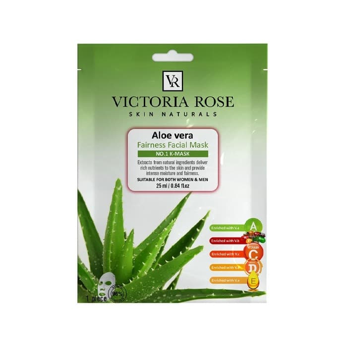 ماسک ورقه ای صورت آلوئه ورا VICTORIA ROSE