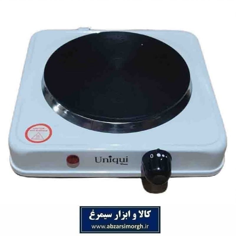 هیتر و اجاق برقی تک شعله uniqui یونیک. مدل BTD100N ولوم دار