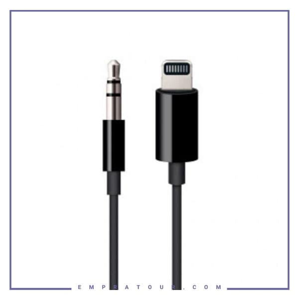 کابل تبدیل لایتنینگ به AUX طول 1 متر کوتتسی Coteetci Lightning To 3.5 Audio Cable CS8855