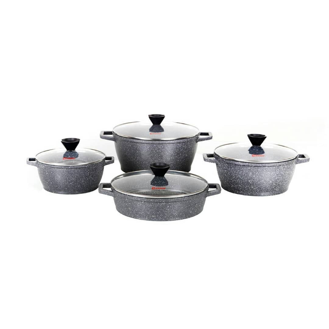سرویس قابلمه گرانیتی کاندید مدل ورونا (8 پارچه)