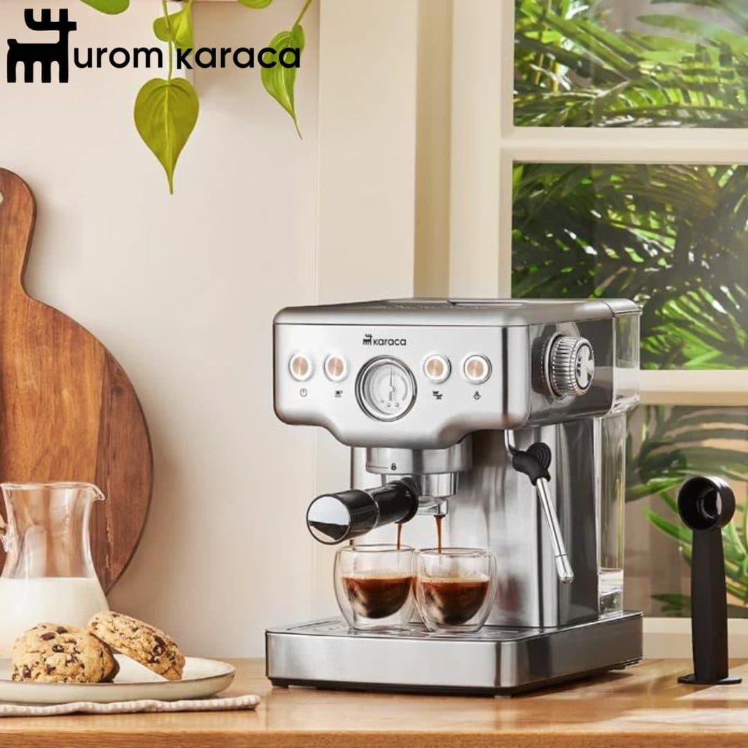اسپرسو ساز همراه با فوم ساز شیر ۲۰ بار کاراجا Coffee Art 1353