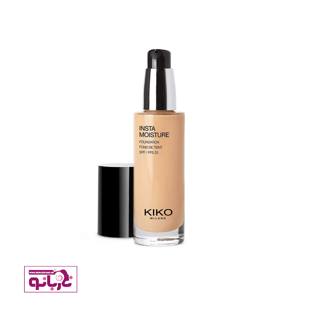 کرم پودر کیکو با spf25 مدل insta moisture فول کاور و نرم کننده و ابرسان