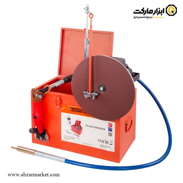 دستگاه پشم چین تکنیکال دینامی 850 وات تیزکن دار مدل MJ-T320