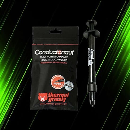 خمیر حرارتی 1 گرمی گریزلی Conductonaut Liquid Metal