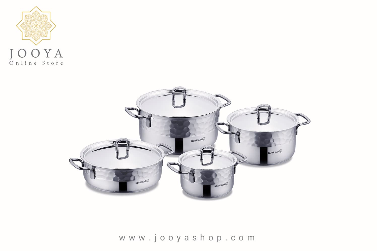 سرویس قابلمه 8 پارچه طرحدار برجسته کرکماز
