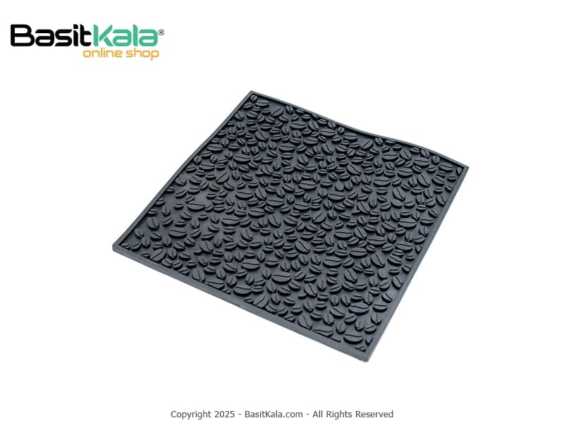 مت بار گرم پلاستیکی 30×30 طرح دانه قهوه