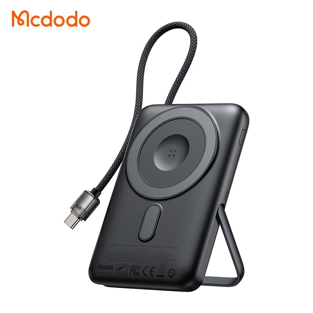 پاوربانک وایرلس شارژر 20وات 10000 مک دودو مدل MCDODO MC-6320 بهمراه کابل شارژ