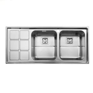 سینک توکار استیل البرز کد 761