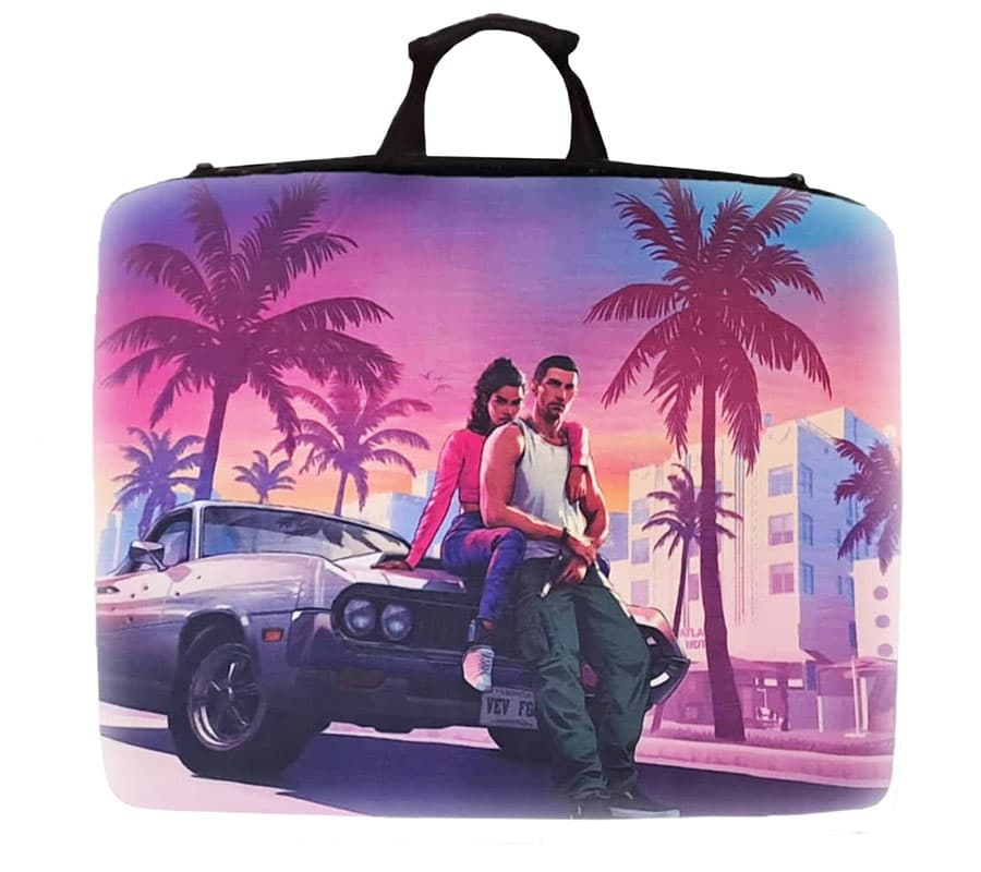 کیف حمل کنسول ps4 طرح GTA