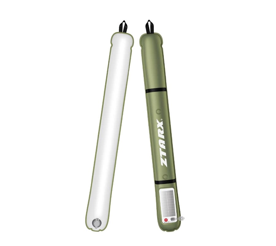 چراغ بادی ضد آب با پنل خورشیدی ZTARX LIGHT TUBE S86