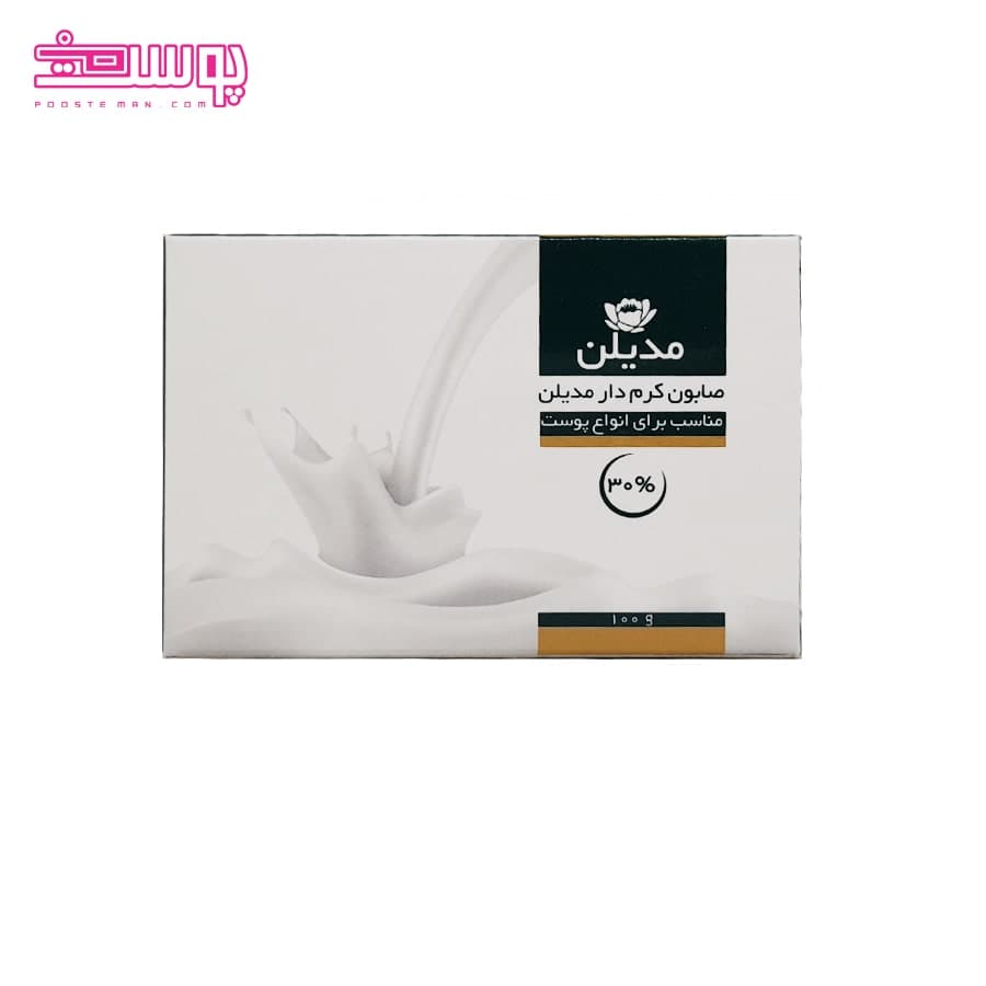 صابون کرم دار مدیلن 100g