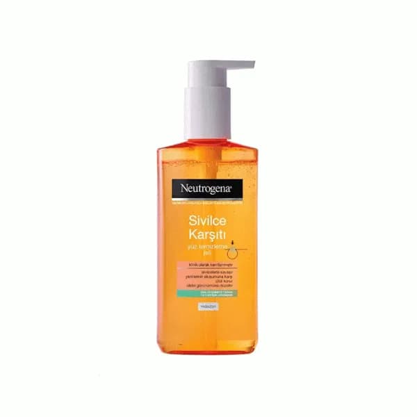 ژل شستشوی صورت ضدجوش و منافذ نوتروژینا مدل Neutrogena Sivilce Kersiti