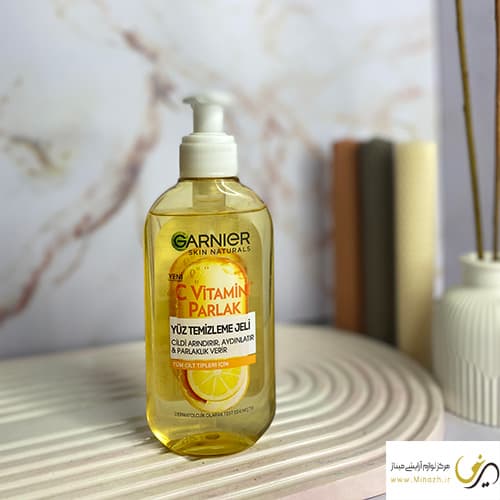 ژل شستشو صورت ویتامین سی گارنیر Garnier vitamin C washing gel