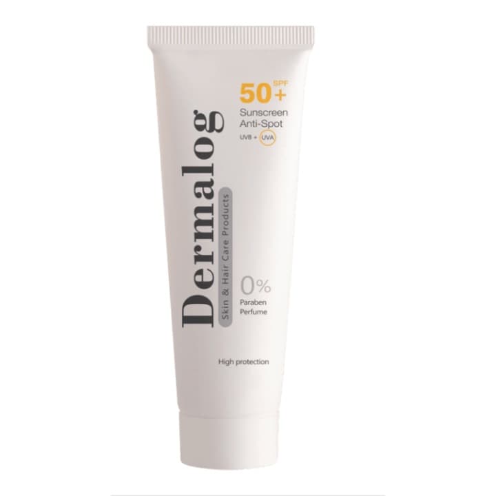 کرم ضد آفتاب و ضد لک بی رنگ درمالوگ با SPF 50 حجم 50 میلی لیتر
