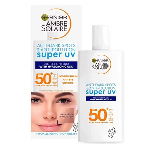 ضد آفتاب فلوئیدی گارنیر ضدلک Garnier Ambre Super UV