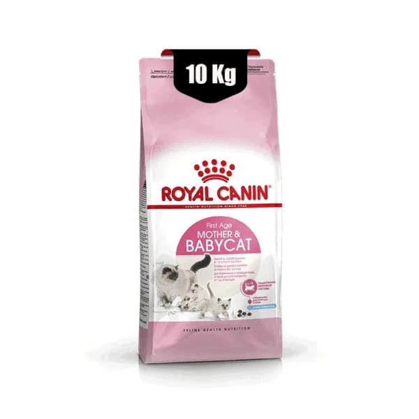 غذای خشک بچه گربه و مادران شیرده و باردار رویال کنین (Royal Canin Cat Mother and Baby) وزن 10 کیلوگرم